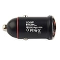 thumbnail image 3 of 200W Dual USB + Type-C Car Charger Super Fast Charging Car Phone Charger, 3 of 11