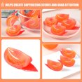 thumbnail image 3 of Shisuyan 4Pcs Artificial Tomato Slice Realistic Tomato Models Plastic Tomatoes Slice Artificial Vegetables, 3 of 8