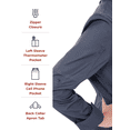 thumbnail image 5 of Chef Works Hartford Women’s Chef Coat with Cool Vent Side Panels, Lightweight Chef Jacket, 3XL, Blue, 5 of 6