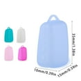 thumbnail image 3 of 10Pcs Portable Toothbrush Protector Caps Dustproof Design Soft Silicone Brush Head Covers for Travel Home Use, 3 of 9