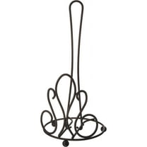 Spectrum Diversified Tuscan Paper Towel Holder Black