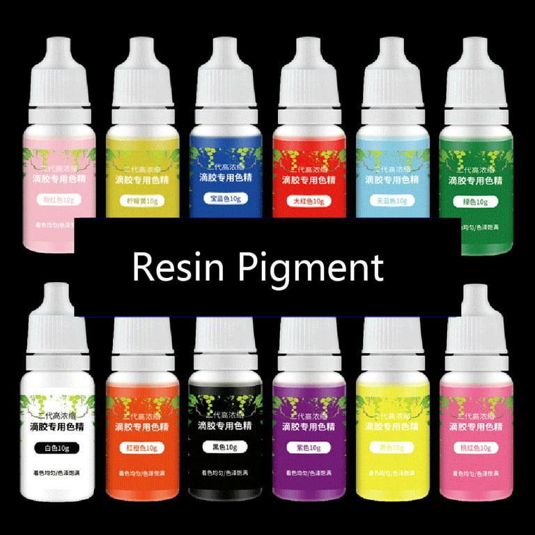  Epoxy Resin Pigment - 30 Colors Transparent UV Resin