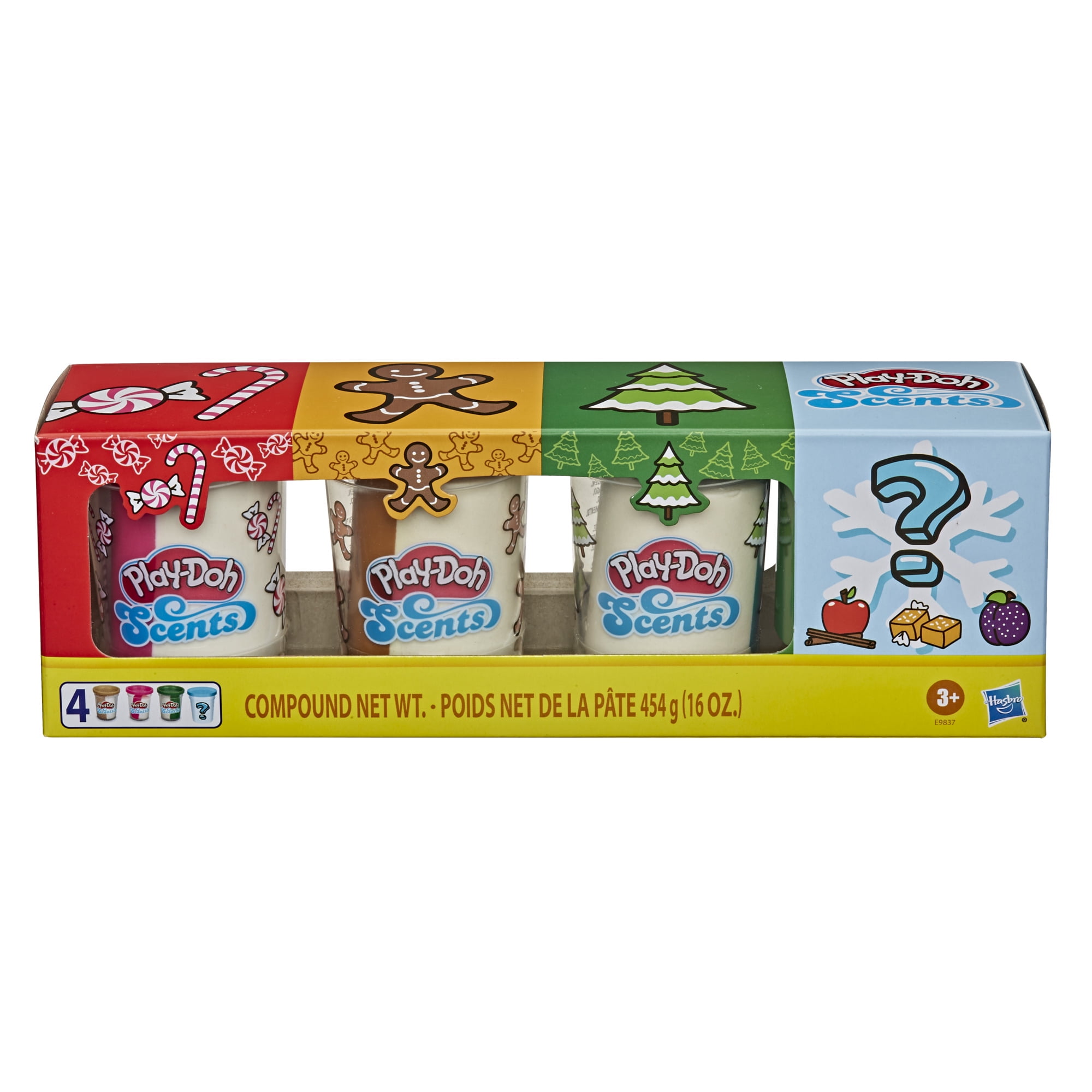 Play-Doh Scents Holiday Mystery 4-Pack 