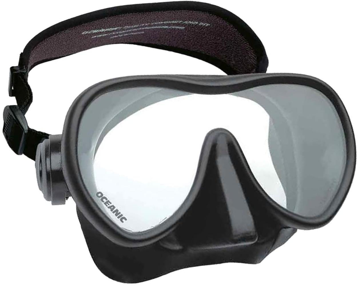 Black Silicone Scuba Diving Mask Strap Snorkeling 