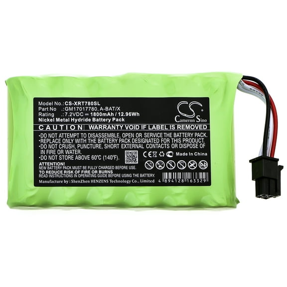 1800mAh X-Rite GM17017780 A-BAT/X Battery for Coloreye XTH