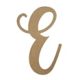 thumbnail image 1 of Wooden Letter Unfinished, Starfish Font, Craft Cutout, 1 of 2
