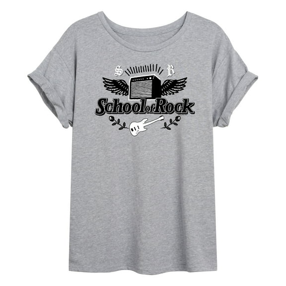 School of Rock - Original Logo - Juniors Ideal Flowy Muscle T-Shirt