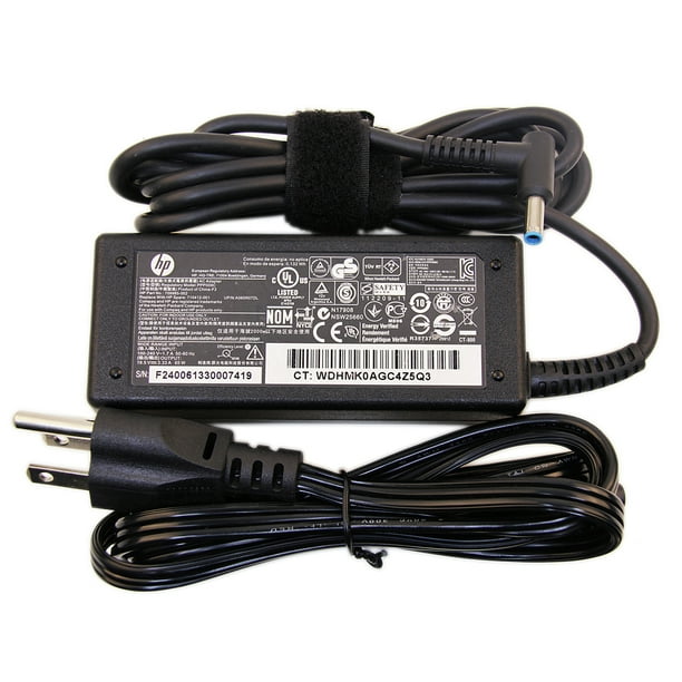 Original HP 19.5V 3.34A 65W HP AC Adapter HP Charger HP Power for HP 14, HP ENVY 14,15,17 TouchSmart; Pavilion 11, 14, 15, 17, TouchSmart Series - Walmart.com