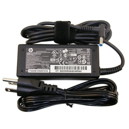 Original HP 19.5V 3.34A 65W HP AC Adapter HP Laptop Charger HP Power Cord for HP 14, 15; HP ENVY 14,15,17 TouchSmart; Pavilion 11, 14, 15, 17, TouchSmart (Best Computer Power Supply)