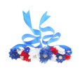 thumbnail image 1 of KAKOWELY Cinturón elegante con diseño floral del Día de la Independencia de Estados Unidos, cinturón de perlas de moda para mujeres., 1 of 4