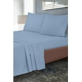 thumbnail image 2 of Royale Linen 2 Pack Bulk Flat Sheet Set - Top Sheets -Soft 1800 Microfiber - Wrinkle & Stain Resistant - for Hotel, Massage Table, Hospital, Dorm - Queen Flat Sheet Sold Separately (Queen, Lake Blue), 2 of 9