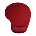 thumbnail image 1 of Mouse pad ergonómica LIZPARE con reposamuñecas de espuma viscoelástica, rojo, 1 of 7