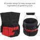thumbnail image 3 of (Red) Oxford Cloth Gardening Tool Storage Bag for Garden, 3 of 5