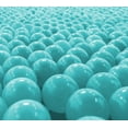 thumbnail image 2 of Machrus Upper Bounce Crush Proof Plastic Trampoline Pit Balls – 100 Pack, Turquoise, 2 of 3