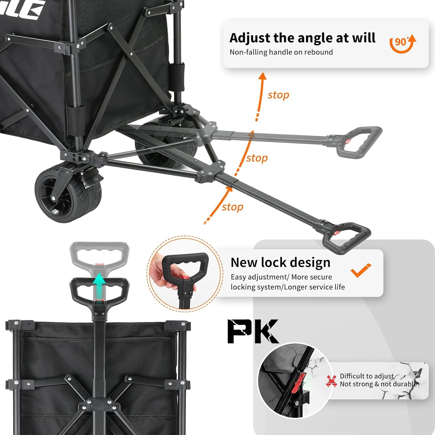Taller Campers with Removable Inner Pocket