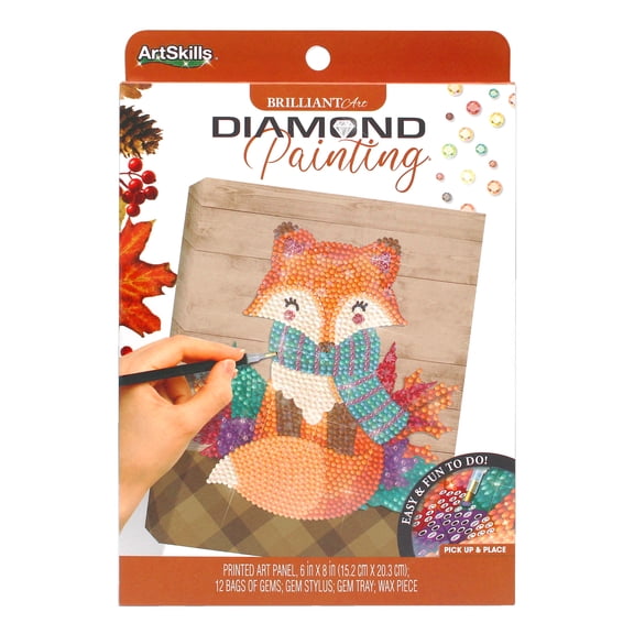 ArtSkills - Brilliant Art Diamond Painting Fox