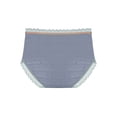 thumbnail image 2 of Juniors Plus Size Panties Lace Trim Cotton Brief Underwear Panties, 2 of 5