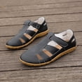 thumbnail image 5 of Wensltd Women's Sandals Closed Toe Flat Sandals With Adjustable Straps For Casual Summer And Everyday Wear, 5 of 9