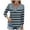 Orange, variant on Kaemgyyd Womens Striped Oversized Sweater Crew Neck Long Sleeve Knitted Top Color Block Lightweight Casual Pullover