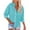 Sky Blue, variant on Clearance! Hassda Long Sleeve Shirts For Women Button Down Shirts For Women Summer Shirts For Women Linen Shirts For Women With Pockets Loose Fit Vacation Beach Work Tops Clothes Brown S-5XL