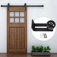 thumbnail image 2 of Delaman Adjustable Carbon Steel Floor Guide for Sliding Barn Door 3Types 1PC(Single Roller), 2 of 8