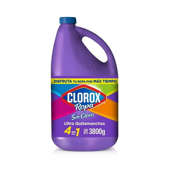 Quitamanchas Clorox Ropa 4 en 1 para ropa de color 3.8 L
