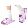 thumbnail image 3 of jiaxiM Women Slippers for Home Non Slides for Men Casual Open Toe Rubber Sole Sandals Women Comfortable for Causal Walking Work Vacation, 3 of 5