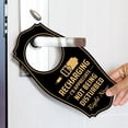thumbnail image 6 of Recharging I'd Appreciate Not Being Disturbed Right Now Door Hanger | House or Business Door Sign - White, 4" x 8", 6 of 8