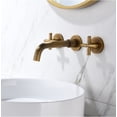 thumbnail image 4 of O'force Bathroom Faucet Wall Mounted Bathroom Sink Faucet-Archaize, 4 of 6