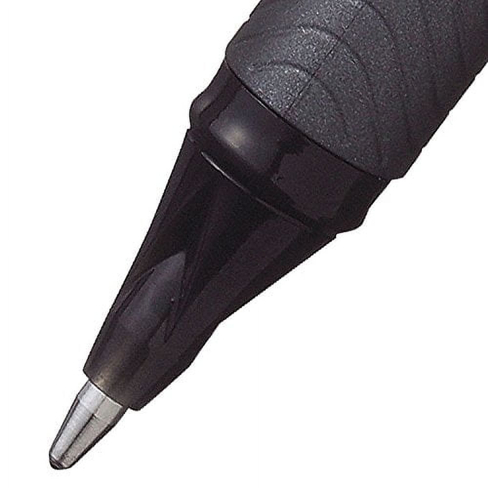PENTEL EnerGel NV Liquid Gel Pen, 1mm, Black Barrel, Black Ink, Dozen (BL30A)