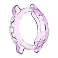 thumbnail image 2 of EeaseMX Funda protectora de TPU para reloj Garmin Fenix 6X Fenix6x Pro (transparente morado), 2 of 8