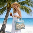thumbnail image 5 of Mother's Day Clearance! Vintage Quilted Canvas Turtle Reusable Tote Gift Bags, Travel Bag, Made of Natural Canvas with Handle, Cotton Shoulder Bag for Shopping Beach Work School, Mom Gift(Turtle A), 5 of 7