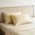 thumbnail image 6 of 2 Pack Envelope Closure Pillowcases, Soft Polyester Pillow Cases for Hair and Skin, Bedroom and Dorm Room Bedding, 6 of 7