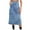 Blue #3, variant on Skirt for Women , Women Spring Summer Denim Skirt Casual Mid-Length Skirt with Pockets Leisure