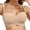 Khaki, variant on Alun Womens Soft Comfortable No Underwire Bras Seamless Push up Bralettes Full Coverage Breathable Fabric Pure Color Casual Tshirt Brassiere for Everyday Wear White XL