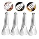 thumbnail image 5 of Nestingho 4Ud Pinzas De Cocina Ergonómicas De Acero Inoxidable Para Servir Steak Pan Y Barbacoa Plata, 5 of 8