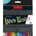 thumbnail image 1 of Faber-Castell Colores Supersoft Black Edition con 24 Diferentes Colores, cuenta con una mina supersu, 1 of 9