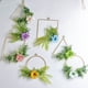 thumbnail image 2 of Guirnalda de aro floral, 3 piezas de flores artificiales para colgar en la pared, guirnalda de aro para boda, decoración de pared de guardería, 7 WD.WDQZL Hogar, 2 of 9