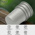 thumbnail image 4 of TFixol Lightweight 220ml Titanium Beer Mug – Perfect for Outdoor Adventures, Stackable Design, Frosted Surface Enhances Aroma, Durable and Portable (1 Pack), 4 of 6