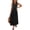 Black, variant on Womens Casual Dress Summer Sleeveless V Neck Sundress Aline Flowy Beach Maxi Dresses Travel 2026 Vacation Outfits