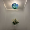 thumbnail image 2 of Enjoy Decor Lamps 12-Inch Tiffany Ceiling Light with Stained Glass Bowl, 2 of 5