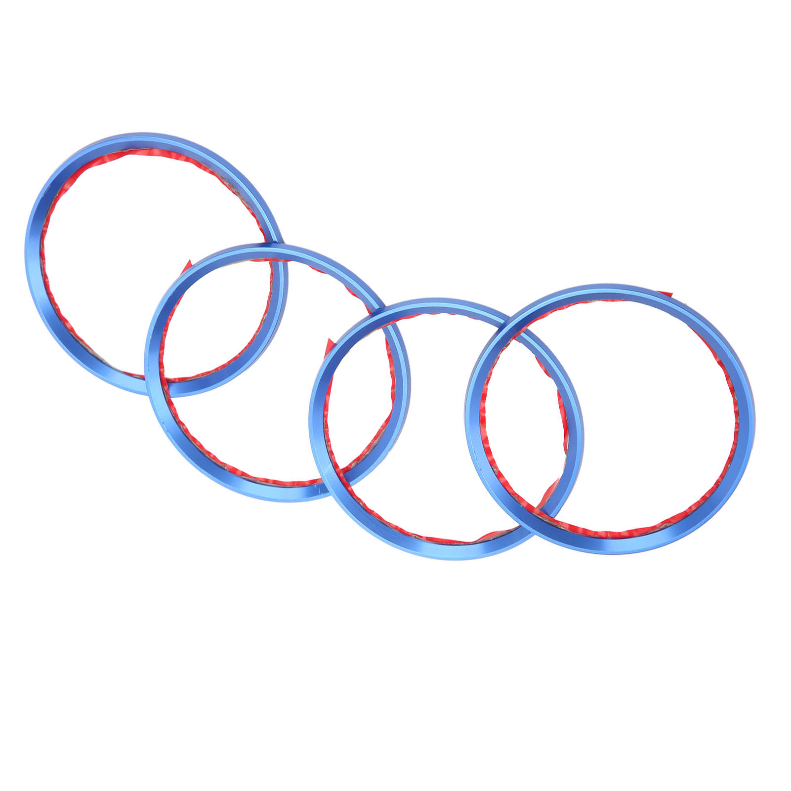 4 Pcs Entretoise de Décoration Moyeu de Roue en Alliage d'Aluminium Améliore l'Apparence de la Voiture pour Modification