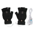 thumbnail image 2 of Guantes Con Calefacción USB, Algodón de Punto de Punto Califactor Con Calefacción de Doble Cara para Esquiar, 2 of 7