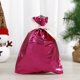 thumbnail image 5 of Bolsa de hilo para atar dulces, regalo de Papá Noel, bolsillo plegable para dulces, regalo de dulces navideños, almacenamiento de dulces a granel, bolsa de dulces portátil, para escritorio, 5 of 7