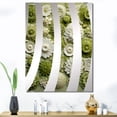 thumbnail image 1 of Designart "Green Floral Tiles in Botanical Design I" Abstract Botanicals Oversized Wall Mirror - Modern Abstract Hallway Decorative Wall Mirrors - Multiple Color Options, 1 of 6