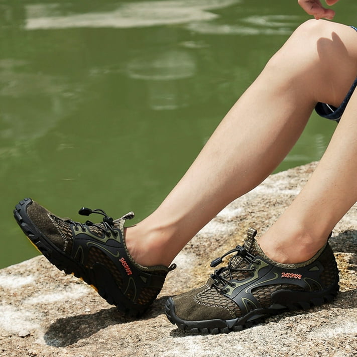 HAOTAGS Men's Outdoor Sport Sneakers Colorful Slip On Comfortable ...