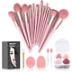 thumbnail image 1 of Koccido Brochas de maquillaje, 22 piezas, kit de maquillaje, brocha para base, brocha para sombra de ojos, juego de brochas de maquillaje (juego de 22 piezas rosa), 1 of 5