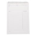 thumbnail image 1 of 1Set Rectangular Agenda Notepad for Daily and Weekly Planning 8.06X5.58X0.31in, 1 of 8