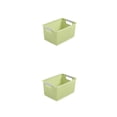 thumbnail image 4 of Caja de plástico Billuyoard Organizador de almacenamiento Rosa, 4 of 6