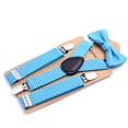 thumbnail image 1 of ITFABS Unisex Suspenders Clip Bow Tie, Polka Dot Accessory, Clothes Accessory, 1 of 1